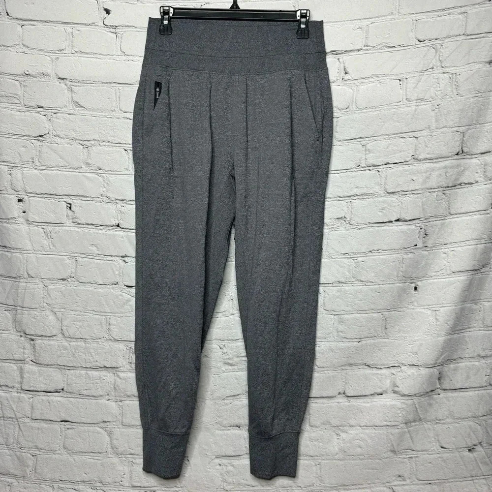 Athleta High Rise Grey Joggers Women’s size Small
